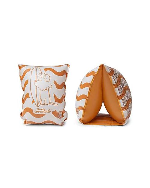 Swim Essentials Swimming Armbands - 2-6 Years - Orange Surfer - PVC Beach Toys