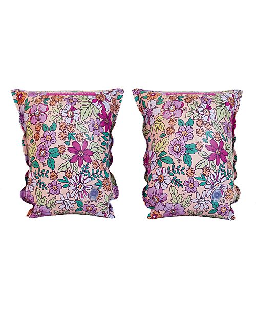 Swim Essentials Swimming Armbands - 2-6 Years - Pink Blossom Print - PVC Beach Toys