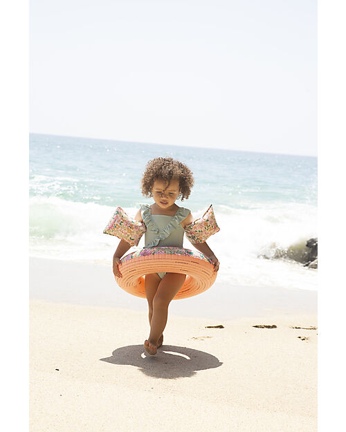 Swim Essentials Swimming Armbands - 2-6 Years - Pink Blossom Print - PVC Beach Toys