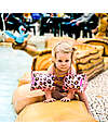 Swim Essentials Swimming Armbands - 2-6 Years - Rose Gold Leopard Print - PVC Beach Toys