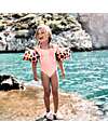 Swim Essentials Swimming Armbands - 2-6 Years - Rose Gold Leopard Print - PVC Beach Toys