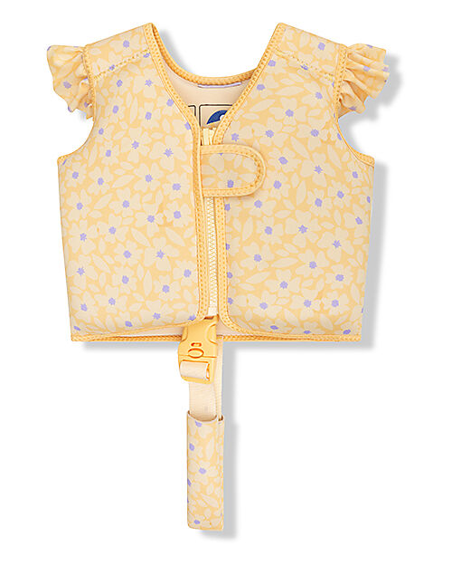 Swim Essentials Swimming Vest - Florish Yellow - 1-2 Years Beach Toys