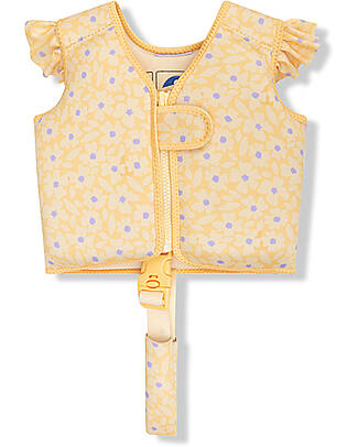 Swim Essentials Swimming Vest - Florish Yellow - 1-2 Years Beach Toys
