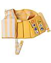 Swim Essentials Swimming Vest - Yellow Flower Market - Stripes - White and Yellow Beach Toys