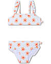 Swim Essentials UV Bikini - Flower Hearts Print - UPF50+ Fabric Bikinis And Tankinis