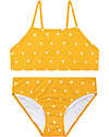 Swim Essentials UV Bikini - Orange wih Hearts Print - UPF50+ Fabric Bikinis And Tankinis