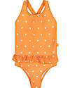 Swim Essentials UV Full Swimsuit - Orange Hearts Print - UPF50+ Fabric Swimsuits