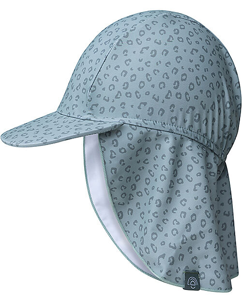 Swim Essentials UV Sun Cap for Kids - Flower Hearts Print - SPF50+ Fabric Sunhats