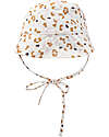 Swim Essentials UV Sun Hat for Kids - Khaki Leopard Print - SPF50+ Fabric Sunhats