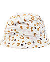 Swim Essentials UV Sun Hat for Kids - Khaki Leopard Print - SPF50+ Fabric Sunhats