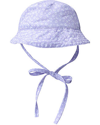 Swim Essentials UV Sun Hat for Kids - Lila Leopard Print - SPF50+ Fabric Sunhats