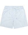 Swim Essentials UV Swim Shorts for Boys - Blue and White Stripes - UPF50+ Fabric Swimming Trunks
