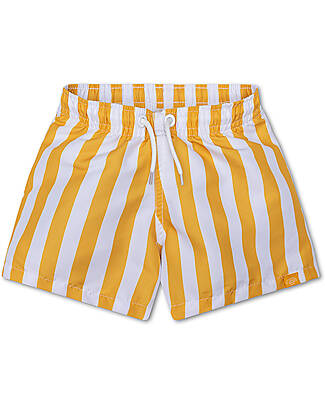 Swim Essentials UV Swim Shorts for Boys - Stripes Print - UPF50+ Fabric Swimming Trunks