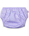 Swim Essentials Washable Swim Diaper - Lila Leopard Print - Elastic Edges Swim Diaper