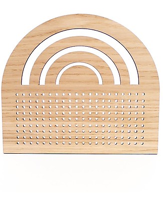 Ted & Tone Embroidery Wooden Kit Rainbow Art & Craft Kits