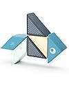 Tegu Whale Travel Pal, Magnetic Wooden Blocks - Eco-Friendly and Safe! Wooden Animals