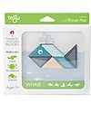 Tegu Whale Travel Pal, Magnetic Wooden Blocks - Eco-Friendly and Safe! Wooden Animals
