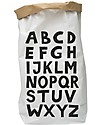 Tellkiddo Toy Bag ABC, Recycled Paper Toy Storage Boxes