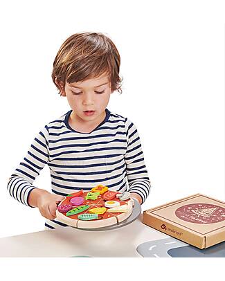 Tender Leaf Modular Wooden Pizza - For Little Chefs! Wooden Food
