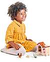 Tender Leaf Wooden Chicken Coop Set - Sustainable Toy Wooden Animals