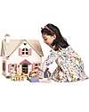 Tender Leaf Wooden Dolls Cottage - Sustainable Toy Dolls Houses