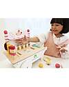 Tender Leaf Wooden Ice Cream Cart - From 3 Years Wooden Food