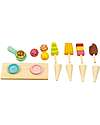 Tender Leaf Wooden Ice Cream Cart - From 3 Years Wooden Food