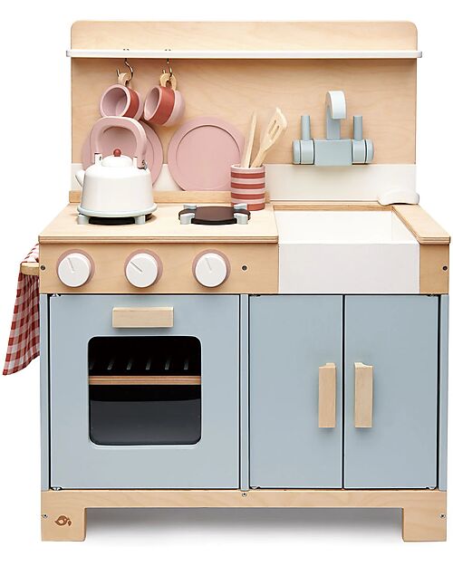 Tender Leaf Wooden Kitchen with Accessories - For Little Chefs - From 3 Years Toy Kitchens