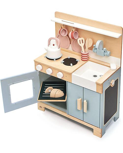 Tender Leaf Wooden Kitchen with Accessories - For Little Chefs - From 3 Years Toy Kitchens