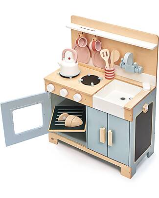 Tender Leaf Wooden Kitchen with Accessories - For Little Chefs - From 3 Years Toy Kitchens