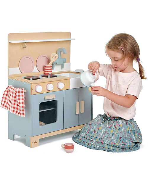 Tender Leaf Wooden Kitchen with Accessories - For Little Chefs - From 3 Years Toy Kitchens