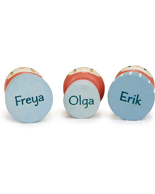 Tender Leaf Woodland Gnomes - 100% Sustainable Wood Montessori Toys