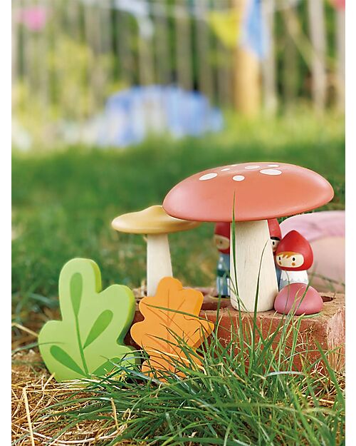 Tender Leaf Woodland Gnomes - 100% Sustainable Wood Montessori Toys