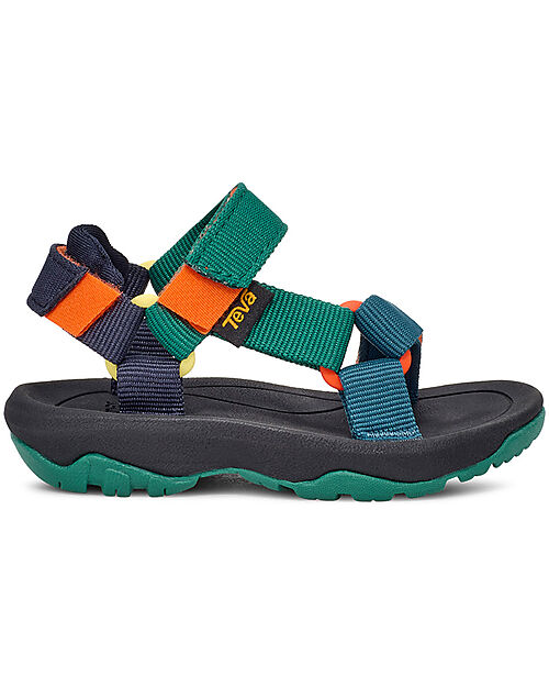 Teva Velcro Sandals - Hurrican XLT 2 Toddler - Blue Coral Multicolor - Made with Repreve - Recycled Plastic! Sandals