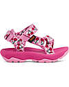 Teva Velcro Sandals - Hurrican XLT 2 Toddler - Cherries Rosebloom/Bright White- Made with Repreve - Recycled Plastic! Sandals