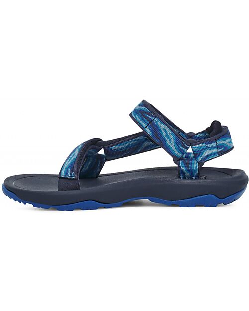 Teva Velcro Sandals - Hurrican XLT 2 Toddler - Waves Mood Indigo - Made with Repreve - Recycled Plastic! Sandals