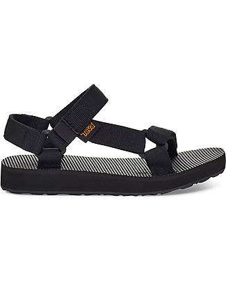 Teva Velcro Sandals - Original Universal Children - Black - made with Repreve - Recycled Plastic! Sandals