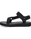 Teva Velcro Sandals - Original Universal Children - Black - made with Repreve - Recycled Plastic! Sandals