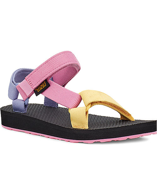 Teva Velcro Sandals - Original Universal Children - Purple Pink Yellow - made with Repreve - Recycled Plastic! Sandals
