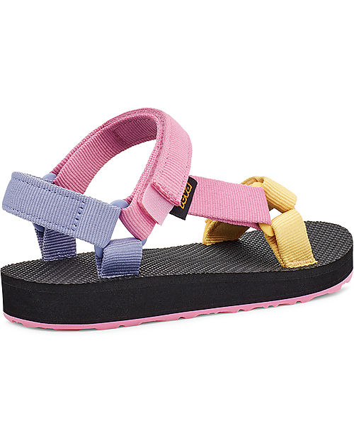 Teva Velcro Sandals - Original Universal Children - Purple Pink Yellow - made with Repreve - Recycled Plastic! Sandals