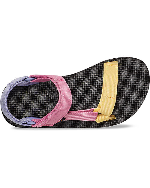 Teva Velcro Sandals - Original Universal Children - Purple Pink Yellow - made with Repreve - Recycled Plastic! Sandals