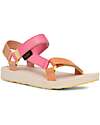 Teva Velcro Sandals - Original Universal Gradiate - Pink Lemonade Multicolor - with Repreve - Reclycled Plastic! Sandals