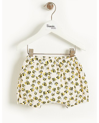 The Bonnie Mob Bloomer Shorts Biarritz - Bees - Organic cotton Shorts