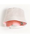 The Bonnie Mob Bowen Reversible Sun Hat, Neon Bunny - Organic Cotton Sunhats