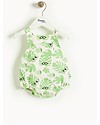 The Bonnie Mob Bubble Romper Bahama - Leaf - Organic cotton Short Rompers