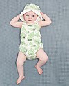 The Bonnie Mob Bubble Romper Bahama - Leaf - Organic cotton Short Rompers