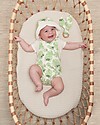 The Bonnie Mob Bubble Romper Bahama - Leaf - Organic cotton Short Rompers