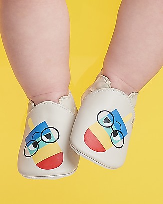 The Bonnie Mob Soft Sole Shoe Limited Edition - Ice Lolly Milk Bobux Soft Sole