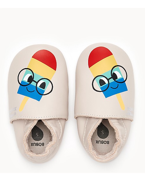 The Bonnie Mob Soft Sole Shoe Limited Edition - Ice Lolly Milk Soft Sole Shoes