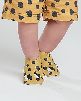 The Bonnie Mob Soft Sole Shoe Limited Edition - Spotty Leopard Bobux Soft Sole